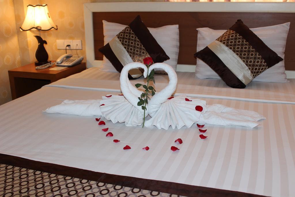 Hotel Kan Kaw Yangon Rom bilde